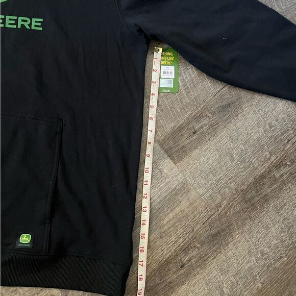 John Deere Core Graphic Logo Hoodie Black- Size XXL - Picture 7 of 10
